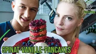 ProBroKitchen - Spinat-Vanille-Pancake