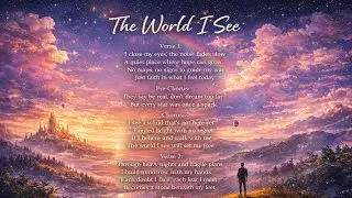 The World I See | Original Inspirational Song | Dream &bull; Hope &bull; Vision