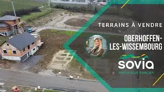 OBERHOFFEN-LES-WISSEMBOURG - TERRAINS &Agrave; VENDRE