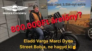 SOS Eladó egy különleges Dyna Street Bob 2012 5.5M helyett 4.7M-ért☝️