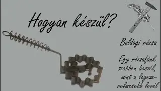 Boldogi rózsafánk sütővas - hogyan készül?
