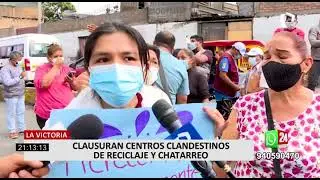 La Victoria: realizan operativo para recuperar espacios públicos tomados por el comercio informal