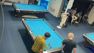 Roger Pelke vs Fayaz Afghanzai Tisch 3 Dienstagsturnier 8-Ball BF Bremen 29-7-25