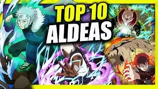 Las 10 ALDEAS MÁS PODEROSAS de NARUTO SHIPPUDEN y BORUTO - TOP 10 VILLAS NINJA | UchiHax