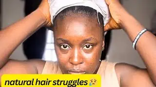 Hair prep//natural hair//achieving soft hair.