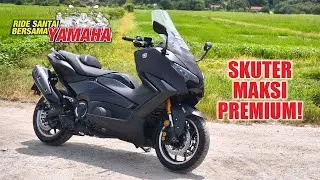 Ride Santai Dengan Yamaha TMAX 560 &ndash; Skuter Paling Premium!