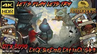 Ratropolis - Zombie Card Building Defense Gameplay [4K ULTRA HDR 60FPS] PC Ray Tracing RTX 3090