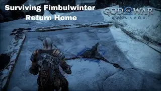 Surviving fimbulwinter return home in God Of War Ragnarok | BlueBatman Gamer