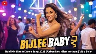 Bijlee Baby ⚡ Bold Hindi Item Dance Song 2025 | Urban Desi Glam Anthem | Vibe Bolly
