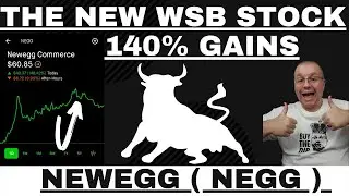 THE NEW WSB STOCK NEWEGG ( NEGG ) IS UP 140% TODAY | HUGE NEWS OR 