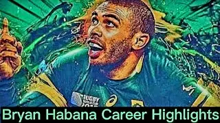 Bryan Habana Tribute: Springbok Wing Rugby 🏉 Player - Greatest Moments #rugby #motivation