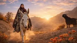 &ldquo;Nomadic Woman Splitting Firewood for Winter | Intense Hard Work in the Mountains&rdquo;