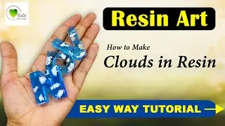 How to Make Clouds in Resin | Easy Way Tutorial | Sky Cloud | Resin Art | Resin Crafts #clouds
