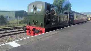 9351 and  a D 2133   shunting at Minehead .WSR.