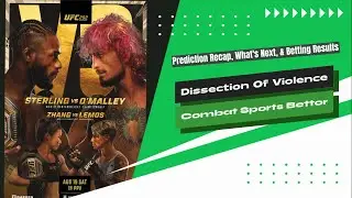UFC 292 O'Malley vs Sterling Prediction Recap & Betting Results!