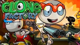 Clone Factory &ndash; Daft Pursuit Летсплей! игра на подобии Clone Armies