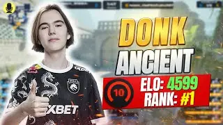THIS is Why donk is RANK 1 &ndash; Ancient FACEIT POV (CS2)