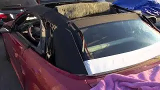 2003 Mustang Convertible Top Replacement by Cooks Upholstery