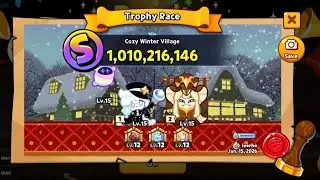 Trophy Race | Cozy Winter Village 1,010+ M | Cookie Run Ovenbreak