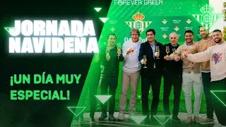 Jornada Navideña en familia 👩🧑💚 | Real BETIS Balompié