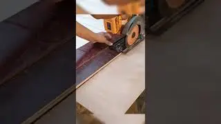 DIY track saw  homemade #woodworking #shorts