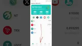 Халявный заработок в интернете без вложений. Новый токен Neptune +500$ airdrop на андроид телефоне