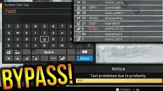 Infinite Warfare Beta - Bypass Profanity Filter! *Set Clan Tag To Whatever You Want!!*