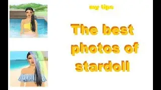 My tricks/ideas for taking pictures on Stardoll