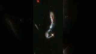 Light And Dust In a Nearby Starburst Galaxy #shorts