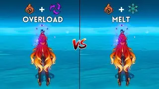 OVERLOAD VS MELT | Which is the Best Reaction for F2P MAVUIKA? | GENSHIN IMPACT