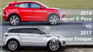 2018 Jaguar E-Pace vs 2017 Range Rover Evoque (technical comparison)