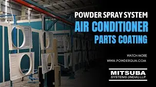 Automatic Powder Coating System For Air-Condition Parts
