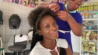 How to braid Knotless box braids without any gel
