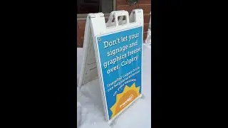 Time For A New A Frame Sign