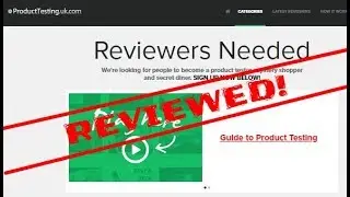Product Testing UK Review - Spammy but Legit Website