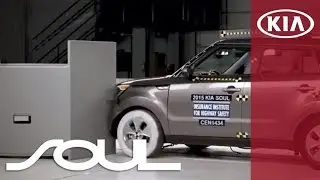 Kia Soul small overlap IIHS crash test | Soul | KIA