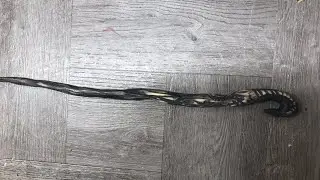Custom Carved Wand In Progress