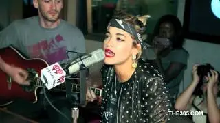 Rita Ora performing 