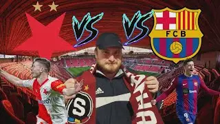 2:4! Slavia vs Barcelona! Liga Mistrz&oacute;w Powraca! 7 Kolejka LM! Lewandowski strzeli? SK Komentarz!