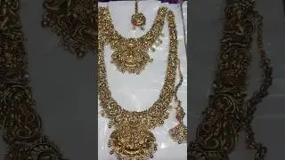 Bridal jewelry set #bridal #bridaljewellery #bridaljewelry #bridalmakeup #song #murugan #tamil #fyp