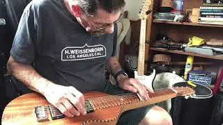 Harvest Moon by Neil Young and Steve on a Wilson Electric Weissenborn