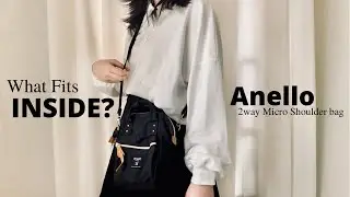 What Fits Inside my Anello Bag? #aesthetic #bag