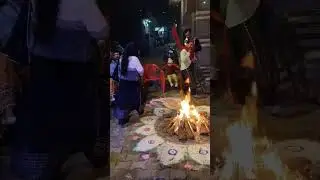 Lohri celebration 🎊🎉🥰🤩. #viralvideo #lohri #dance #ytshort #trending #celebration #party #lohrisong