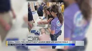 Small-town fire department learns new life saving skills