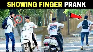 Showing Finger Prank | Part 3 | Prakash Peswani Prank |