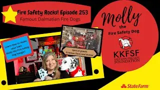 Fire Safety Rocks! Fire Safety Show for Kids! Dalmatians in the Fire Service. Part 4. Episode 253