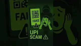 UPI Scam Alert ⚠️ | Fake QR Codes Explained #shorts
