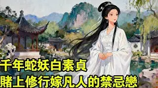 千年蛇妖白素贞 赌上修行嫁凡人的禁忌恋#歷史故事 #歷史人物 #古代歷史 #歷史真相 #睡前故事