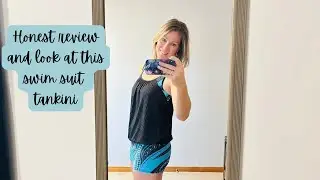Honest Review And Look At This Swim Suit Tankini Hanna Nikole #ad#amazoninfluencer