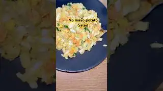 How to make No mayo potato salad #viral #viralvideo #short